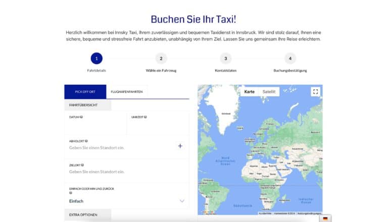 Innsky Taxi Buchungsplattform_Portfolio